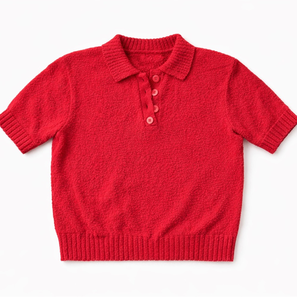Red Knit Sweater - Primark | XS